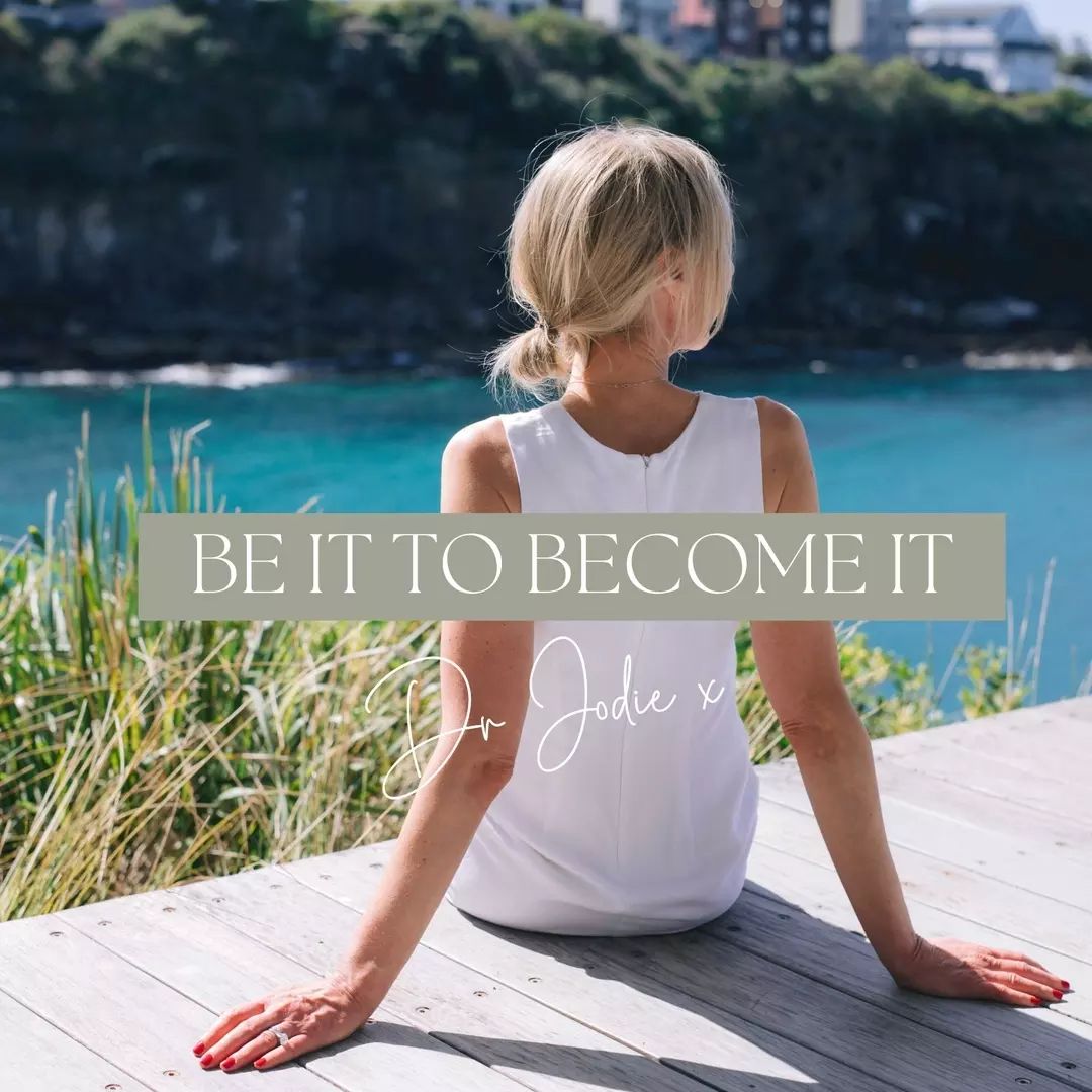 “Be it to become it” - Dr JodieThis quote is one of my favourites, as it represents the power of clarity of vision and stepping into the shoes of our vision for the future.Save this post for the next time you need a little bit of motivation. ⭐️-#motivationalquote #vision #future #anxiety